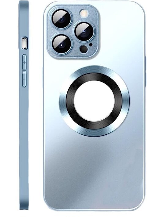 Apple iPhone MagSafe Mettalic Colorful Case